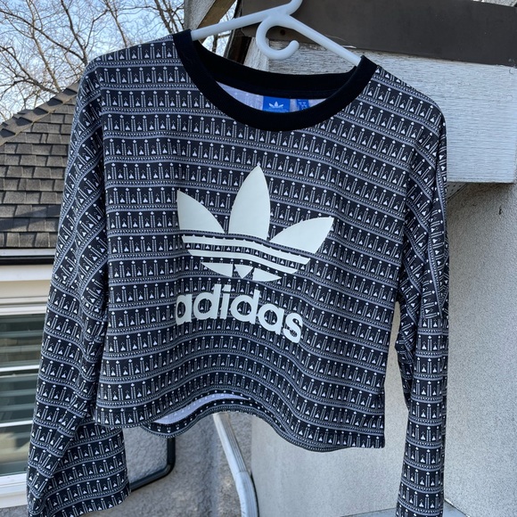 ADIDAS ORIGINALS | Pavao Crop Sweatshirt - Picture 4 of 5